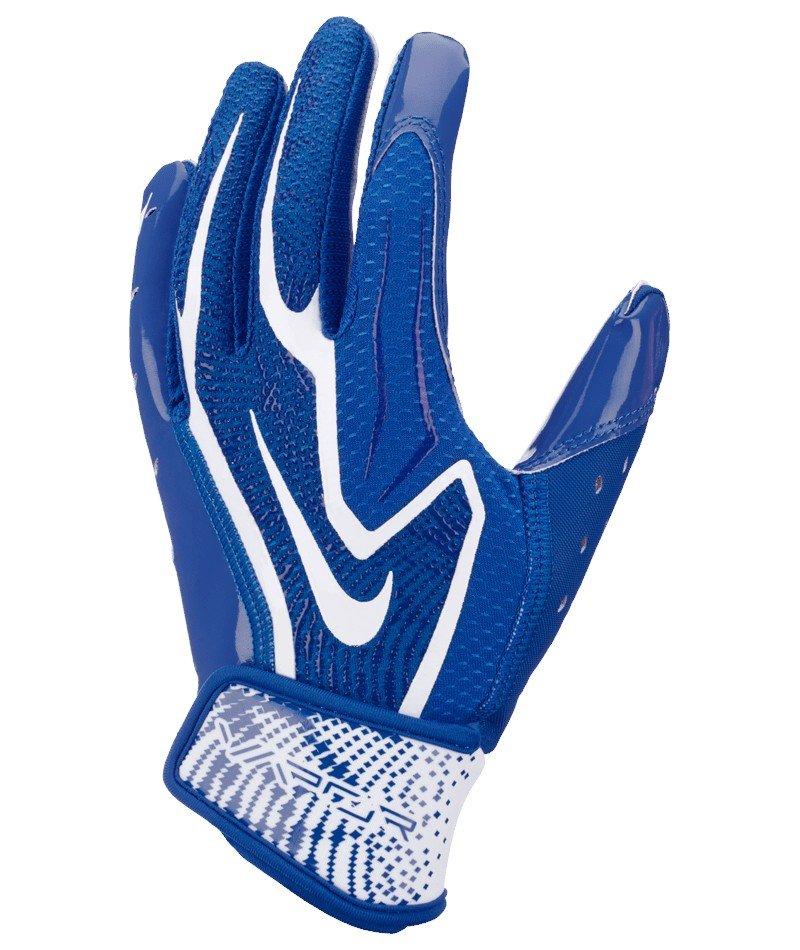 Nike Big Kids' Vapor Jet 9.0 Football Gloves - Royal/White - ROYAL/WHITE